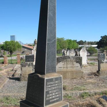 CARSTENS Theunis H. 1867-1927 &amp; Martha Elizabeth 1881-1951