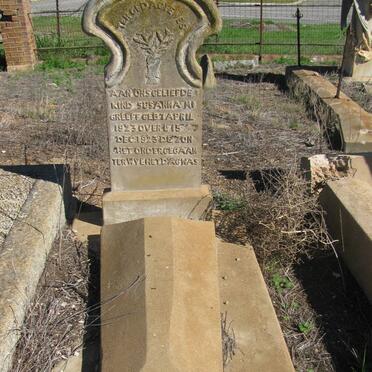 GREEFF Susanna M. 1923-1923