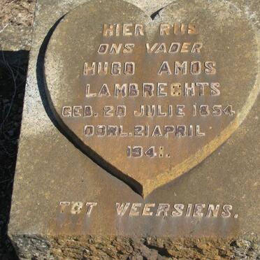 LAMBRECHTS Hugo Amos 1854-1941