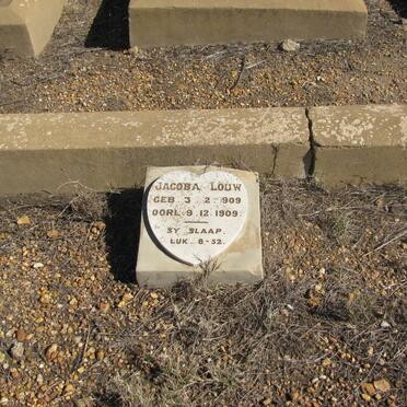 LOUW Jacoba 1909-1909