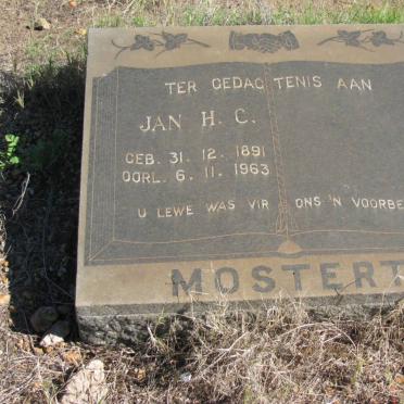 MOSTERT Jan H.C. 1891-1963