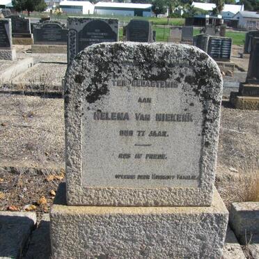 NIEKERK Helena, van