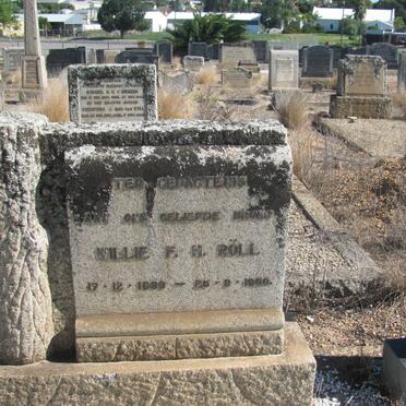 ROLL Willie F.H. 1890-1960