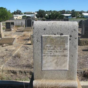 RUST Everhardus Jacobus Johannes 1889-1972 &amp; Martje BURGER 1892-1942 