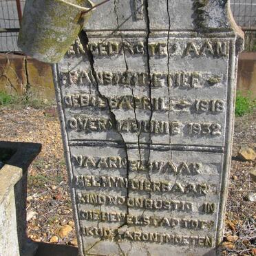 RETIEF Frans 1918-1932