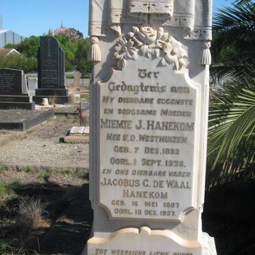 SMIT Daniel Bartholomeus Truter 1875-1955 &amp; Elizabeth Johanna KITSHOFF 1871-1935