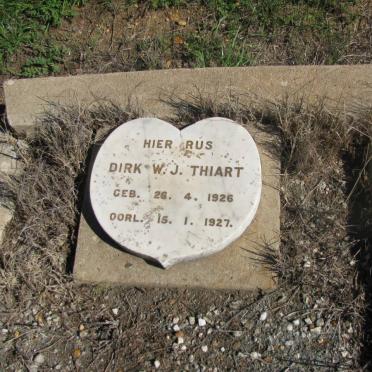 THIART Dirk W.J. 1926-1927