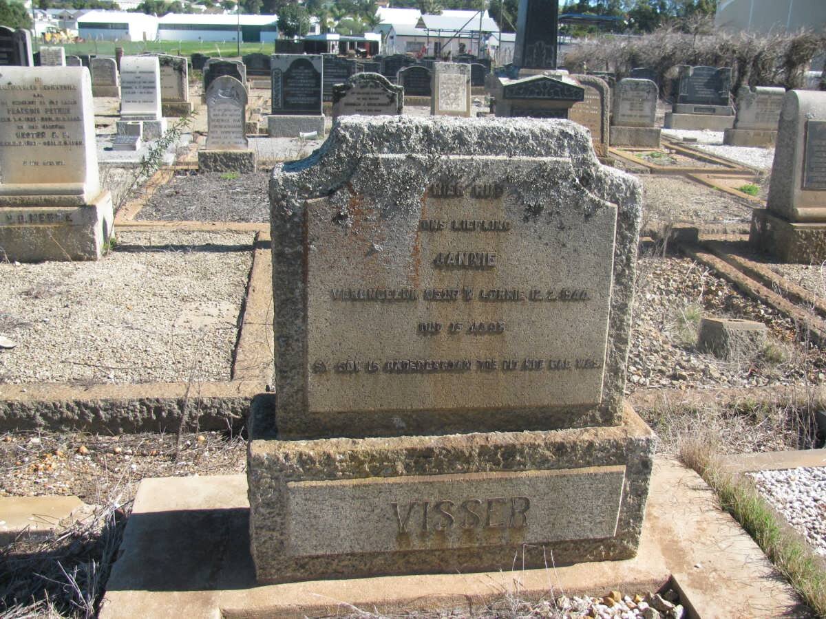 VISSER Jannie -1944