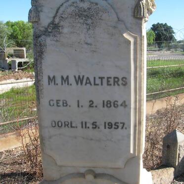 WALTERS M.M. 1864-1957 &amp; Maria Elizabeth RUST 1866-1933 :: WALTERS Maria Elizabeth 1896-1900