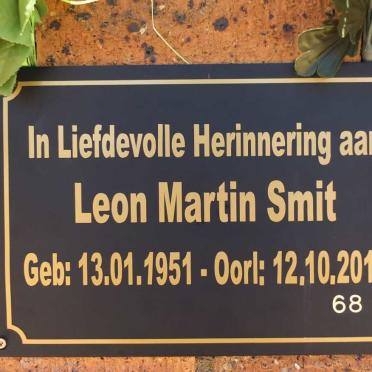 SMIT Leon Martin 1951-2017