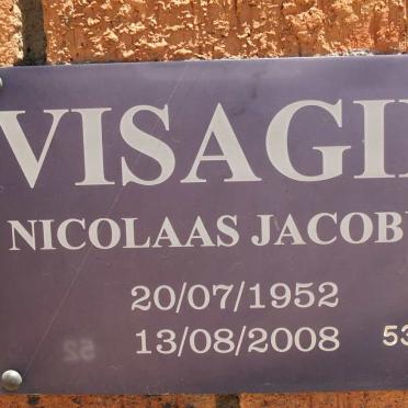 VISAGIE Nicolaas Jacobus 1952-2008