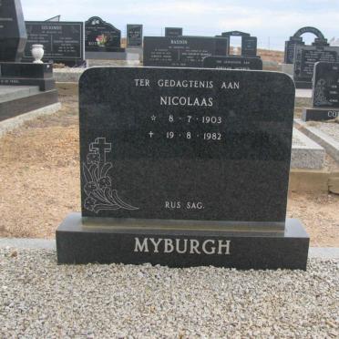 MYBURGH Nicolaas 1903-1982