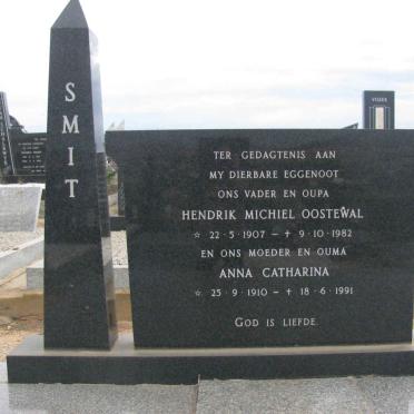 SMIT Hendrik Michiel Oostewal 1907-1982 &amp; Anna Catharina 1910-1991