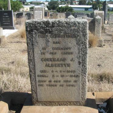 ALBERTYN Coenraad J. 1863-1940