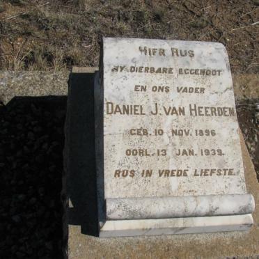 HEERDEN Daniel J., van 1896-1939