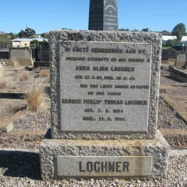 LOCHNER Goerge Phillip Tobias 1884-1958 &amp; Anna Alida 1888-1943