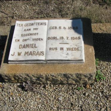 MARAIS Daniel J.W. 1886-1945