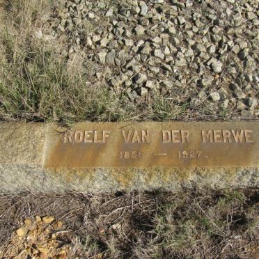 MERWE Roelf, van der 1855-1927