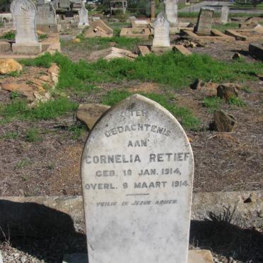 RETIEF Cornelia 1914-1914