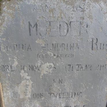 RUST Catharina Hendrina nee HANEKOM :: KOETZEE Aletta 1931-1931 :: KOETZEE Johanna 1931-1931