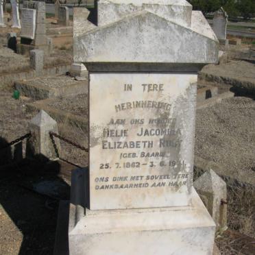RUST Hugo Amos 1849-1934 &amp; Helie Jacomina BAARD 1862-1941