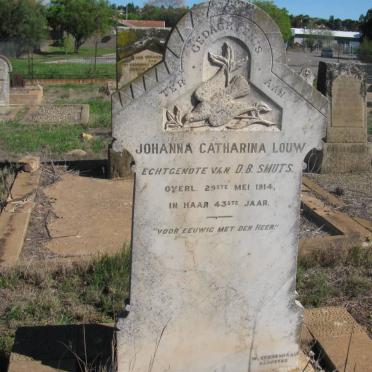 SMUTS Johanna Catharina nee LOUW -1914
