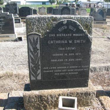 SMITH Cathrina W. nee LOUW 1871-1946