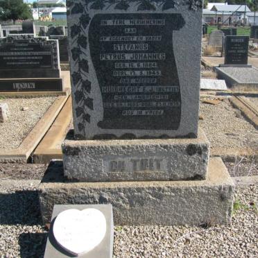 TOIT Stefanus Petrus Johannes, du 1884-1945 &amp; Huibrecht E.J. LAMBRECHTS 1895-1979 :: DU TOIT Anna E. 1916-1977 