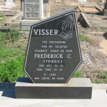 VISSER Frederick C. 1907-1989