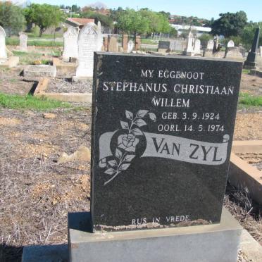 ZYL Stephanus Christiaan Willem, van 1924-1974  