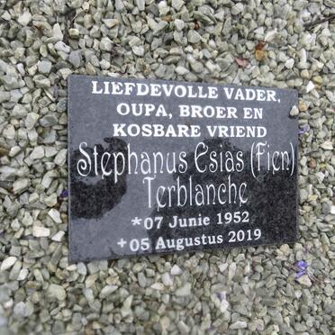 TERBLANCHE Stephanus Esias 1952-2019