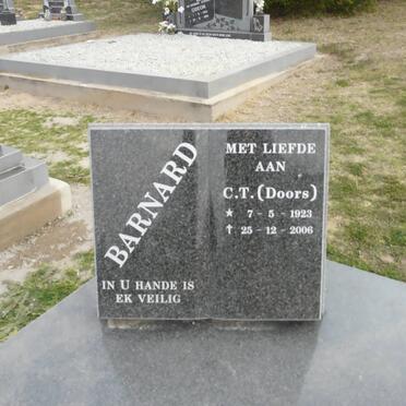BARNARD C.T. 1923-2006