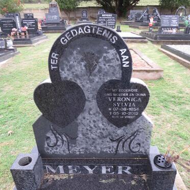 MEYER Veronica Sylvia 1954-2012
