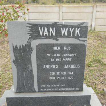 WYK Andries Jakobus, van 1914-1970