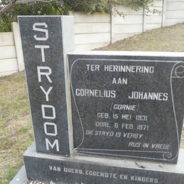 STRYDOM Cornelius Johannes 1931-1971