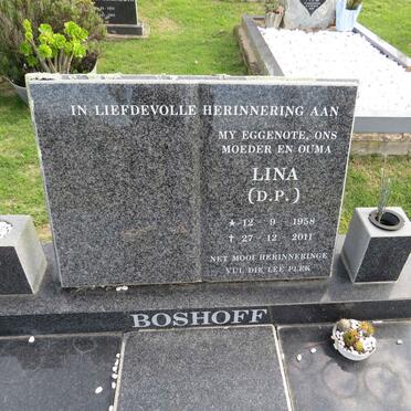 BOSHOFF Lina 1958-2011