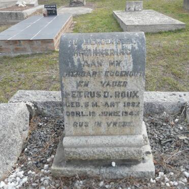 ROUX Petrus D. 1882-1943