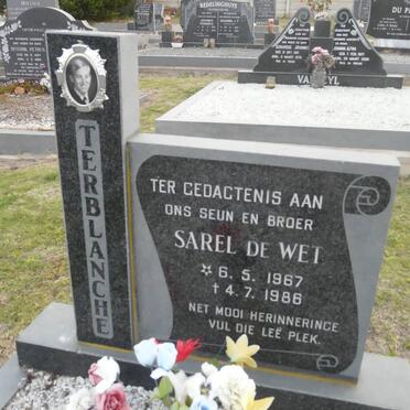 TERBLANCHE Sarel de Wet 1967-1986