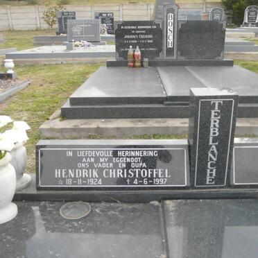 TERBLANCHE Hendrik Christoffel 1924-1997