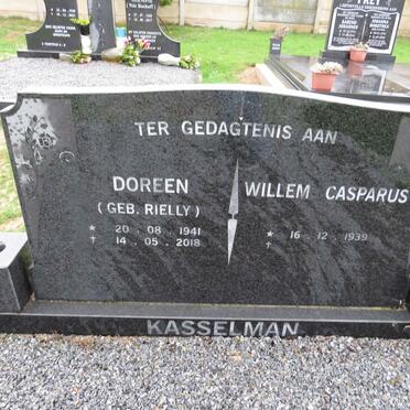 KASSELMAN Willem Casparus 1939 - & Doreen RIELLY 1941-2018