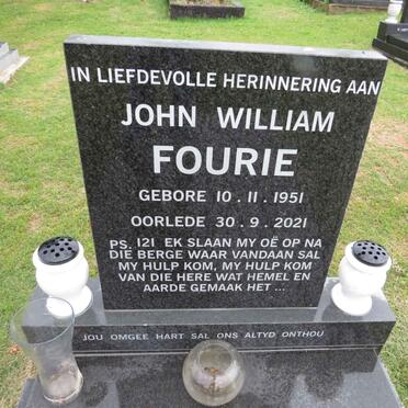 FOURIE John William 1951-2021