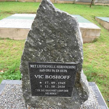 BOSHOFF Vic 1945-2020