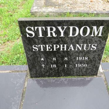 STRYDOM Stephanus 1918-1950