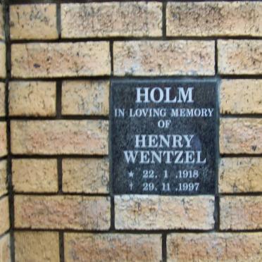 HOLM Henry Wentzel 1918-1997