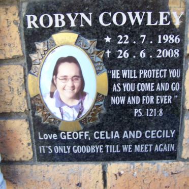 COWLEY Robyn 1986-2008