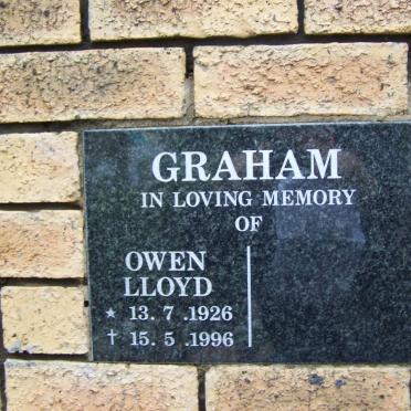 GRAHAM Owen Lloyd 1926-1996