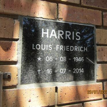 HARRIS Louis Friedrich 1946-2014