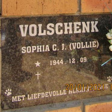 VOLSCHENK Sophia C.J. 1944-