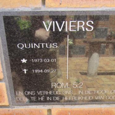 VIVIERS Quintus 1973-1994