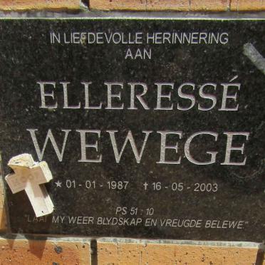 WEWEGE Elleresse 1987-2003